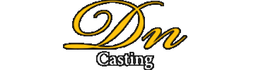Dn Casting logo - dark version